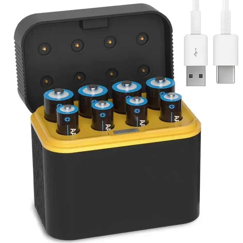 Кейс із батарейками та USB-кабелем